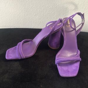 NWOB Sam Edelman Kia purple sandals